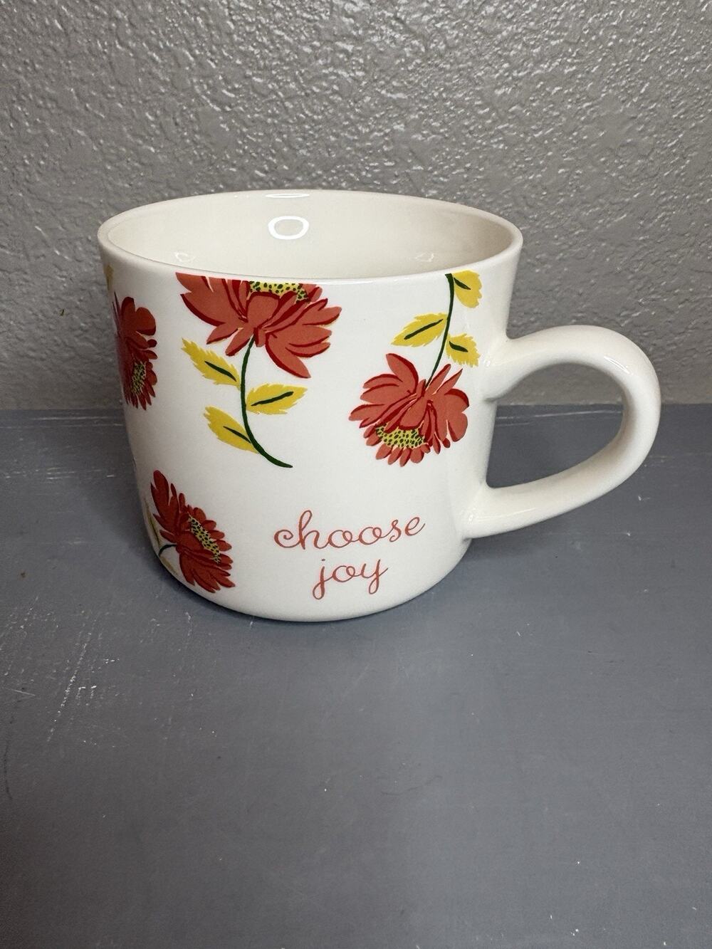 Target’s OpalHouse “Choose Joy” With Poppies Great For Coffee/ Tea/ Cocoa